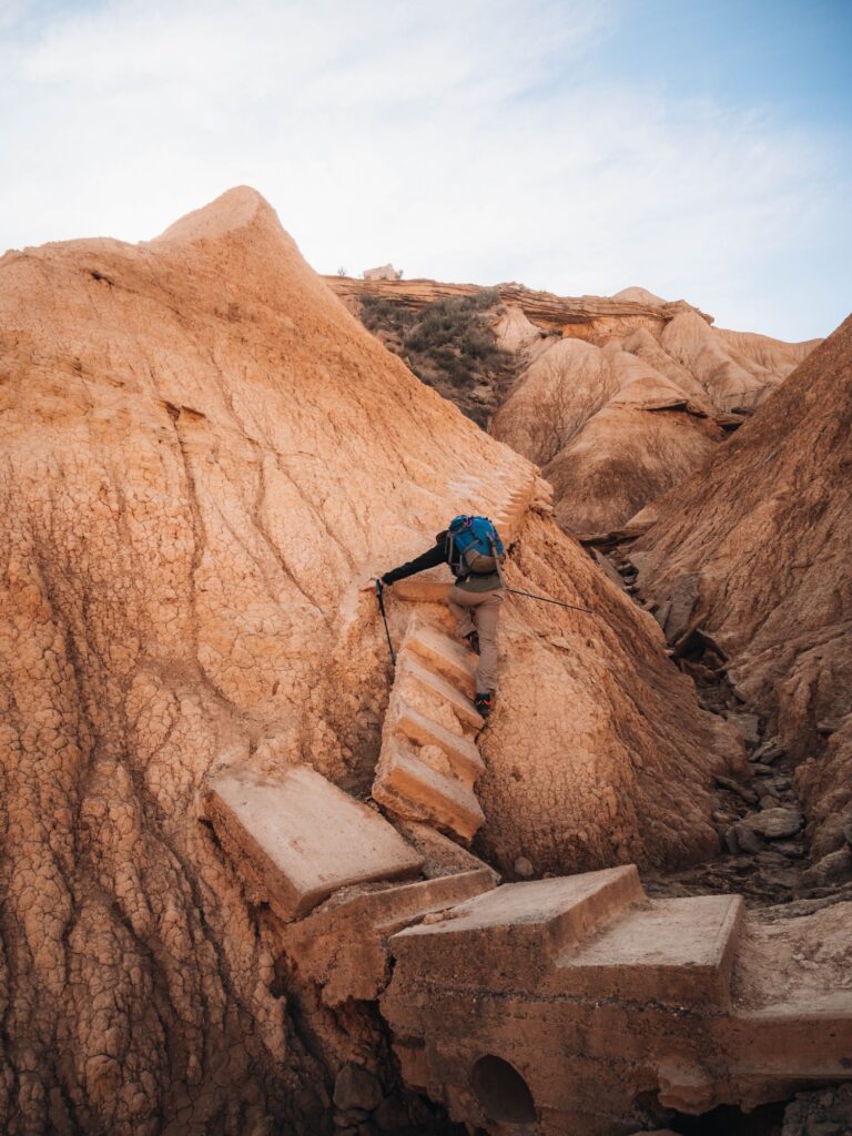 Escalier Cabezo de las Cortinillas
Bardenas Reales en 2021
Desert Blanca Baja